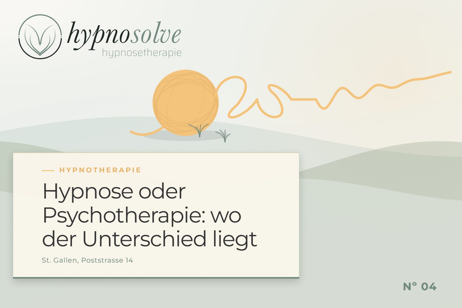 Hypnose oder Psychotherapie: wo der Unterschied liegt